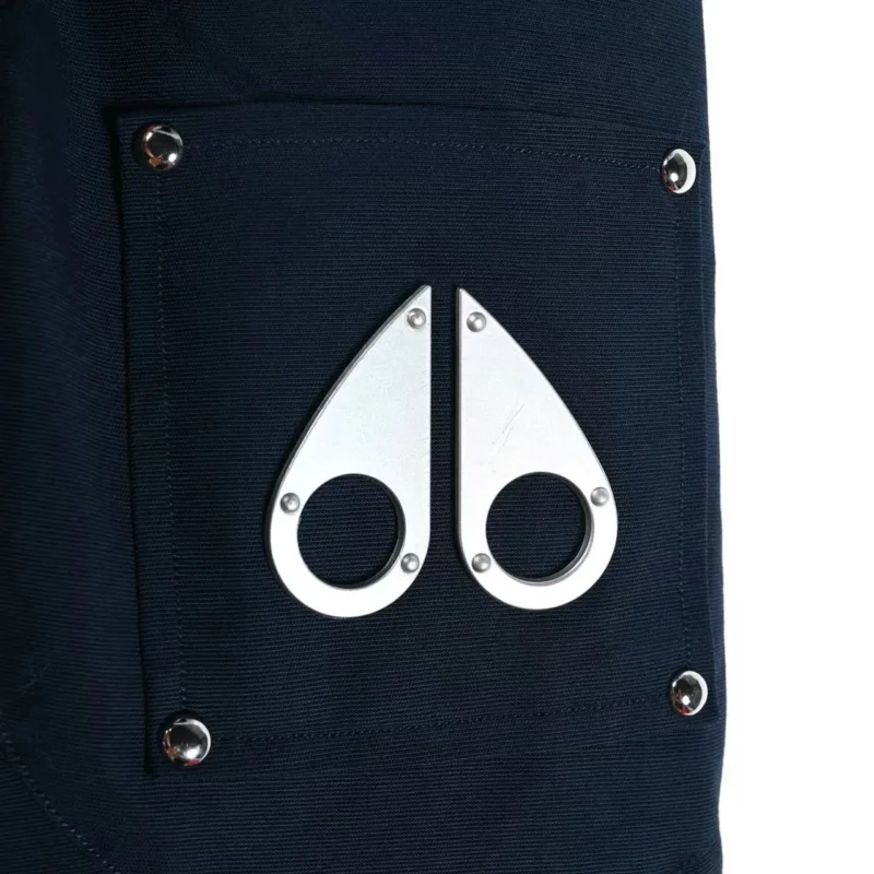 Replica Moose Knuckles Classic Bomber Jacket Navy Reps - RepLuxe