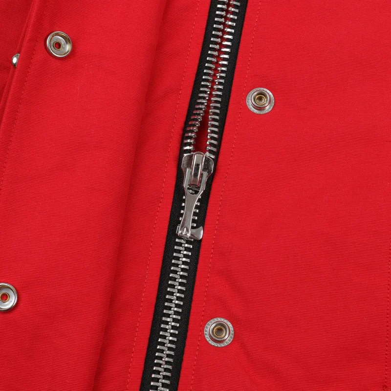 Replica Moose Knuckles Scissor 01 Parka Red Fur Reps - RepLuxe