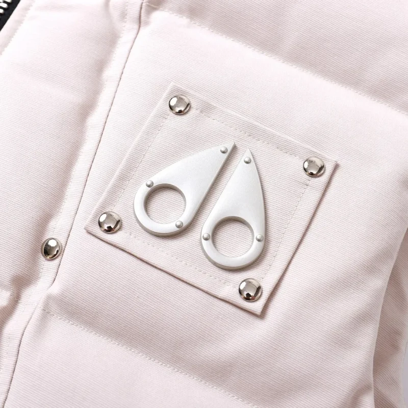 Replica Moose Knuckles Vest Off White Quilted Reps - RepLuxe