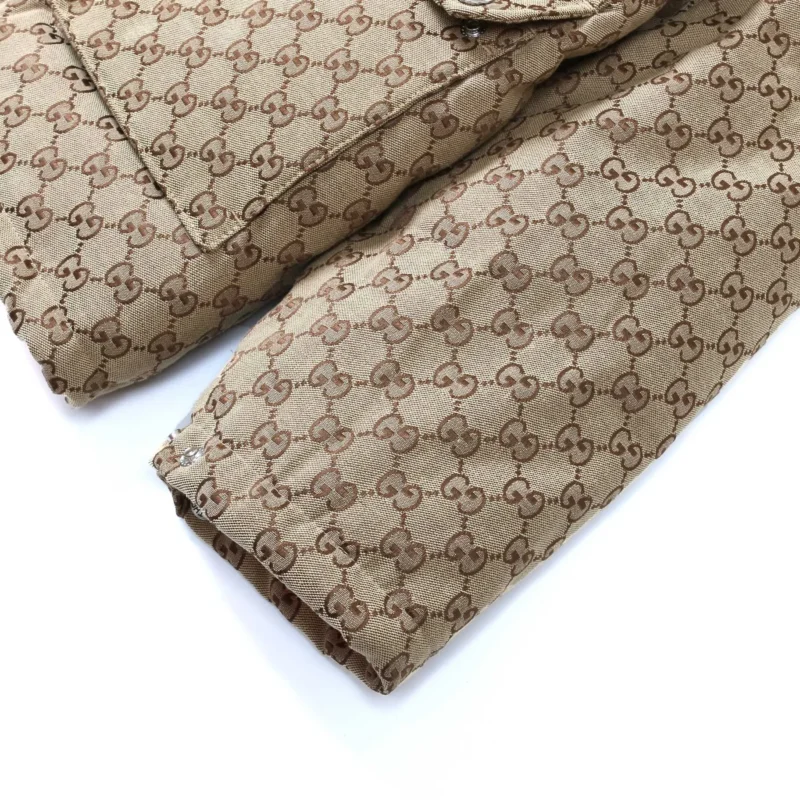 Replica Gucci x The North Face Down Jacket Beige Monogram Reps - RepLuxe