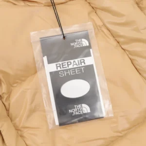 Replica The North Face 86 Short Down Jacket Beige Reps - RepLuxe
