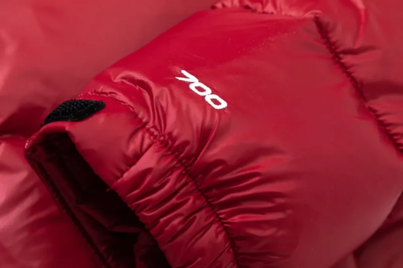 Replica The North Face Down Jacket Red Cropped Reps - RepLuxe