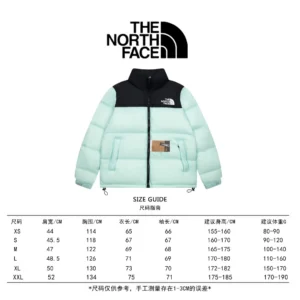 Replica The North Face 1996 Nuptse Jacket Mint Blue Reps - RepLuxe