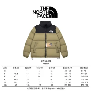 Replica The North Face 1996 Nuptse Jacket Olive Black Reps - RepLuxe