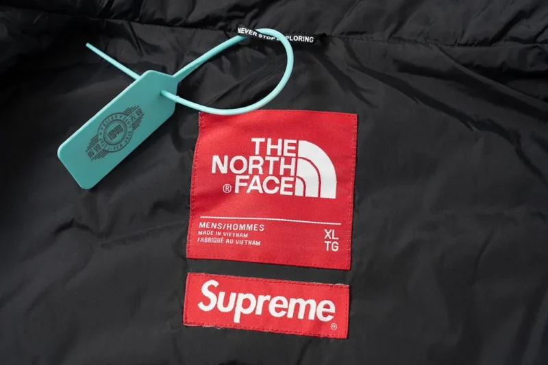 Replica Supreme x The North Face Camo Down Jacket Reps - RepLuxe