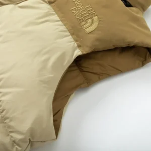 Replica The North Face 22Ss Down Vest Beige Reps - RepLuxe