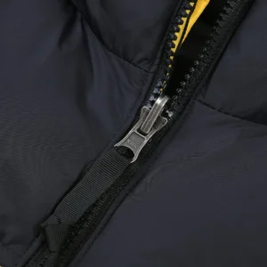 Replica The North Face 1996 Nuptse Vest Yellow Black Reps - RepLuxe
