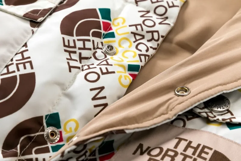 Replica THE NORTH FACE x GUCCI Down Vest White Reps - RepLuxe