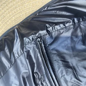 Replica Prada Minimalist Down Vest Black Stand Collar Reps - RepLuxe