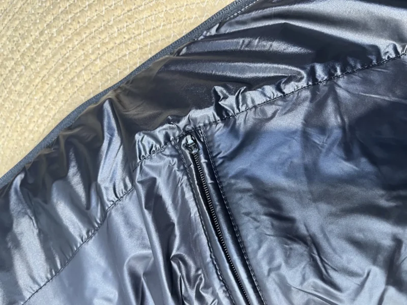 Replica Prada Minimalist Down Vest Black Stand Collar Reps - RepLuxe