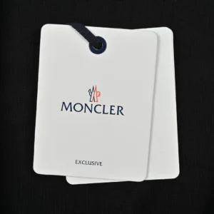 Replica Moncler Knit Down Jacket Black Stand Collar Reps - RepLuxe