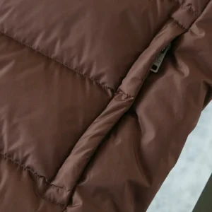Replica Prada Re-Nylon Down Vest Cocoa Brown Reps - RepLuxe