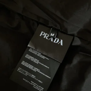 Replica Prada Down Vest Black Stand Collar Reps - RepLuxe