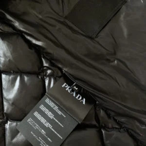 Replica Prada Quilted Down Vest Black Classic Reps - RepLuxe