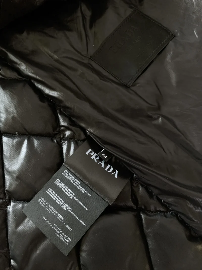 Replica Prada Quilted Down Vest Black Classic Reps - RepLuxe