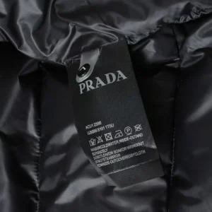 Replica Prada Hooded Down Jacket Black Puffer Reps - RepLuxe