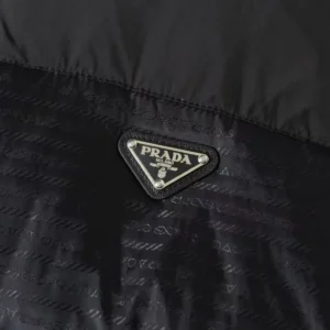 Replica Prada Down Jacket Black Quilted Style Reps - RepLuxe