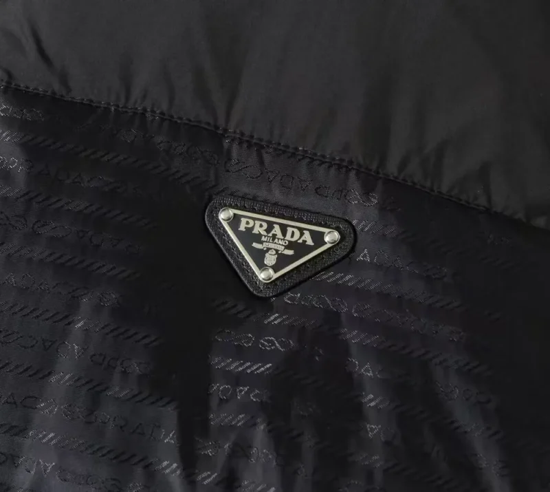 Replica Prada Down Jacket Black Quilted Style Reps - RepLuxe