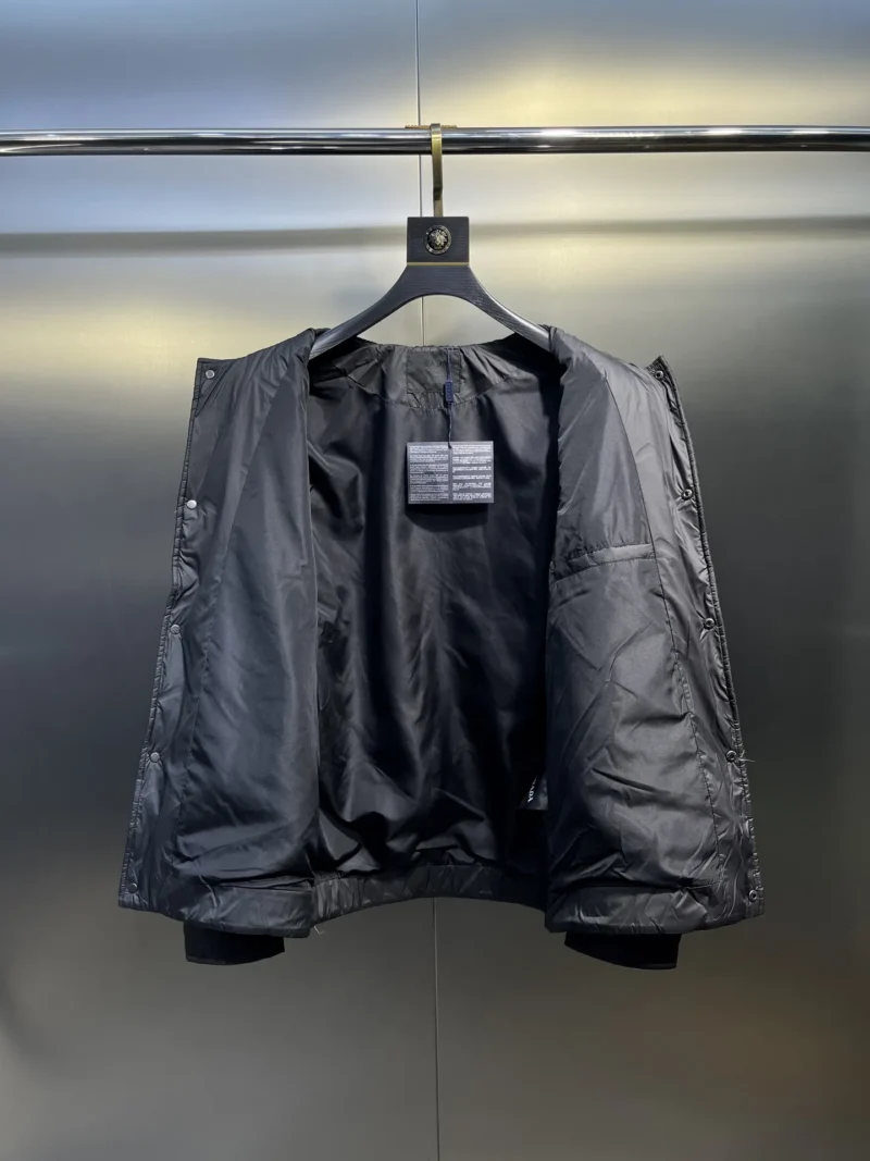 Replica Prada Quilted Down Jacket Black Collar Reps - RepLuxe