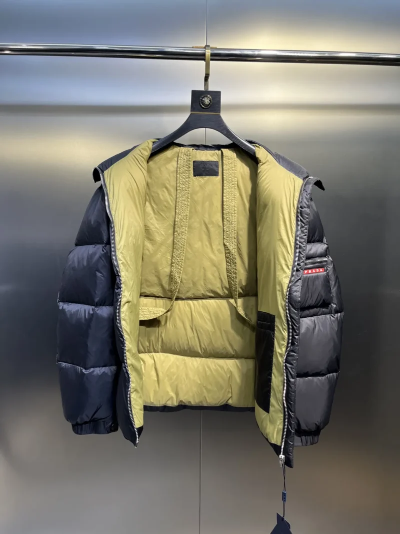 Replica Prada Praz Down Jacket Black Short Reps - RepLuxe