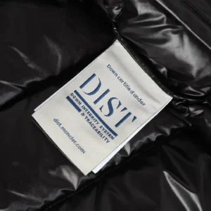 Replica Moncler Acorus Stand Collar Down Jacket Black Reps - RepLuxe