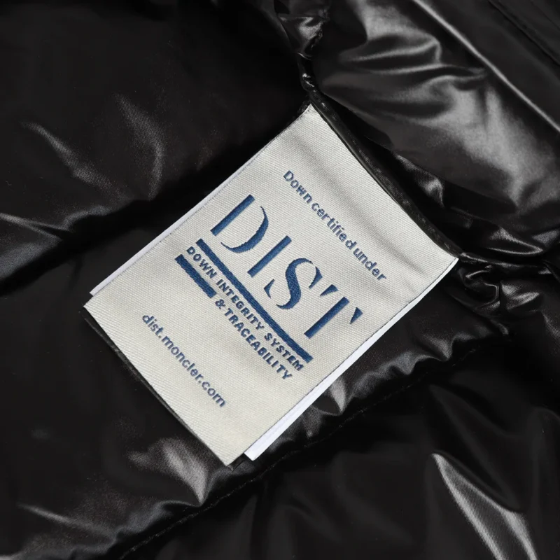 Replica Moncler Acorus Stand Collar Down Jacket Black Reps - RepLuxe
