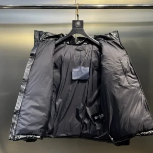Replica Prada Down Jacket Black Hooded Puffer Reps - RepLuxe