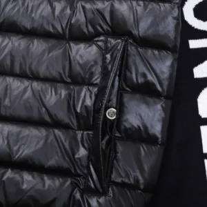 Replica Moncler M29 Knit Down Jacket Black Reps - RepLuxe