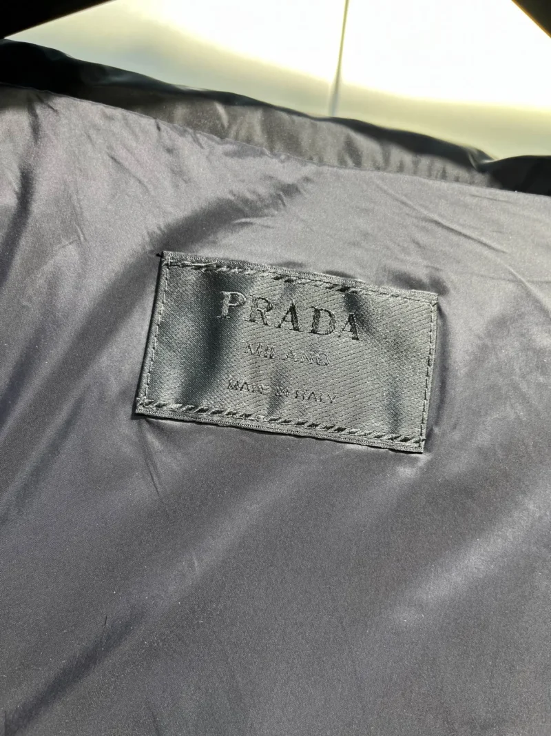 Replica Prada Down Jacket Black Quilted Style Reps - RepLuxe