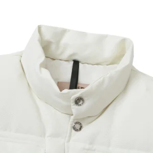 Replica THE NORTH FACE x GUCCI Down Vest White Reps - RepLuxe