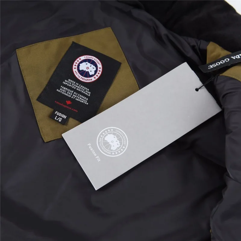 Replica Canada Goose Duncan 4157M Vest Olive Green Reps - RepLuxe