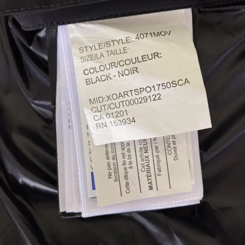 Replica Canada Goose OVO Parka Black Hooded Reps - RepLuxe