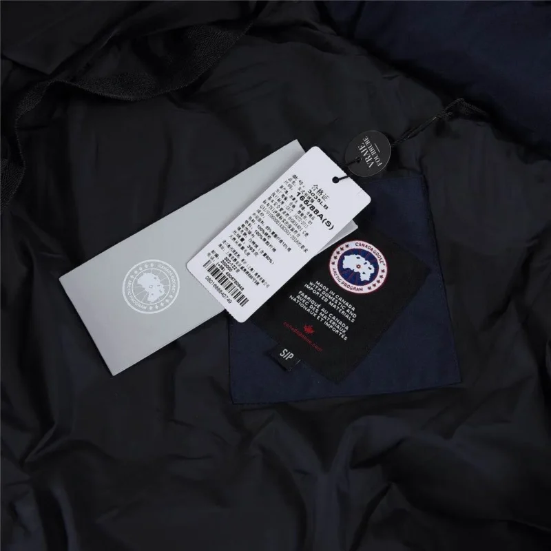 Replica Canada Goose Mystique 3035LB Parka Navy Blue Reps - RepLuxe