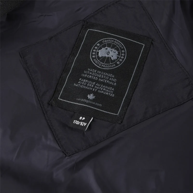 Replica Canada Goose Hybridge Black Down Parka Reps - RepLuxe