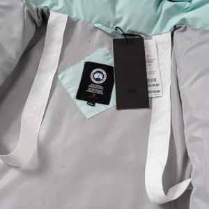 Replica Canada Goose Junction Macaron Down Jacket Moonstone Grey Reps - RepLuxe