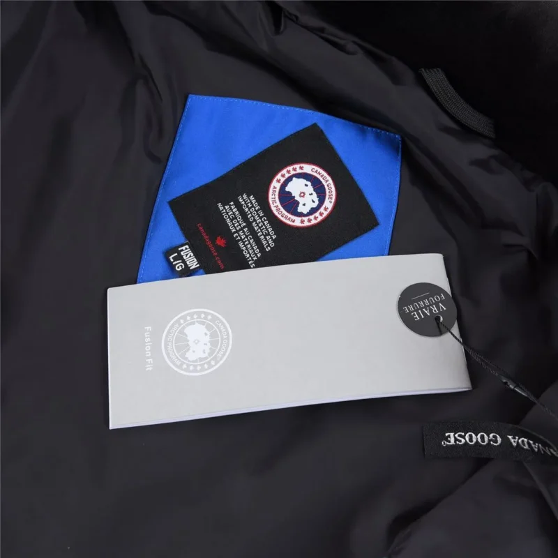 Replica Canada Goose Duncan 4157M Blue Vest Reps - RepLuxe