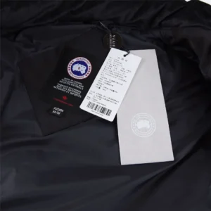Replica Canada Goose Freestyle Crew 4154M Black Vest Reps - RepLuxe