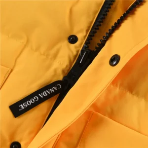 Replica Canada Goose Freestyle Crew 4154M Yellow Vest Reps - RepLuxe