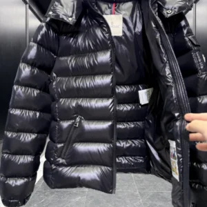 Replica Moncler Bady Womens Down Jacket Black Quilted Reps - RepLuxe