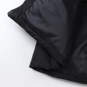 Replica Louis Vuitton Down Jacket Black Logo Style Reps - RepLuxe