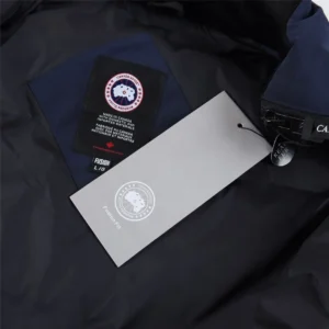 Replica Canada Goose Duncan 4157M Vest Navy Blue Reps - RepLuxe