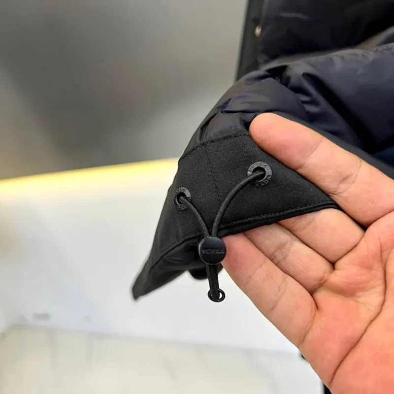 Replica Prada Down Jacket Black Hooded Style Reps - RepLuxe