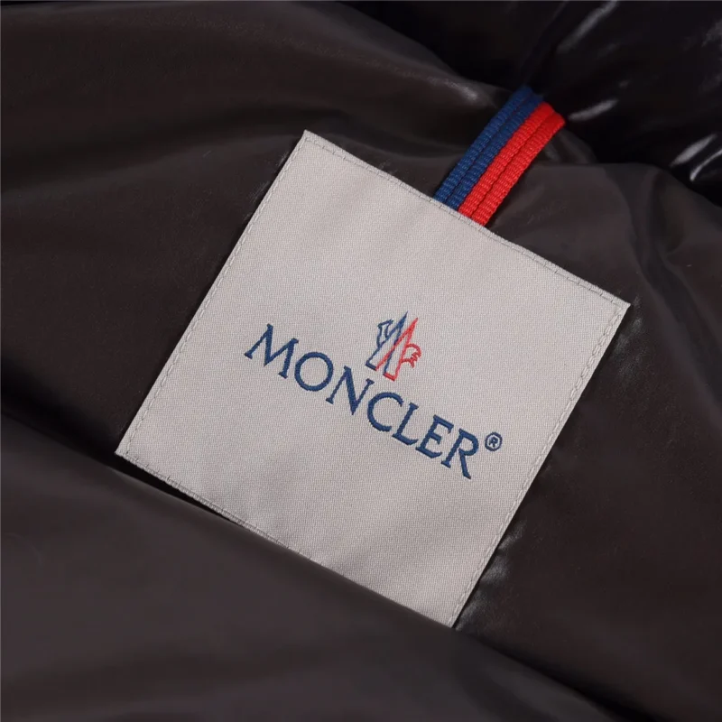 Replica Moncler Maya Down Jacket Black Hooded Reps - RepLuxe