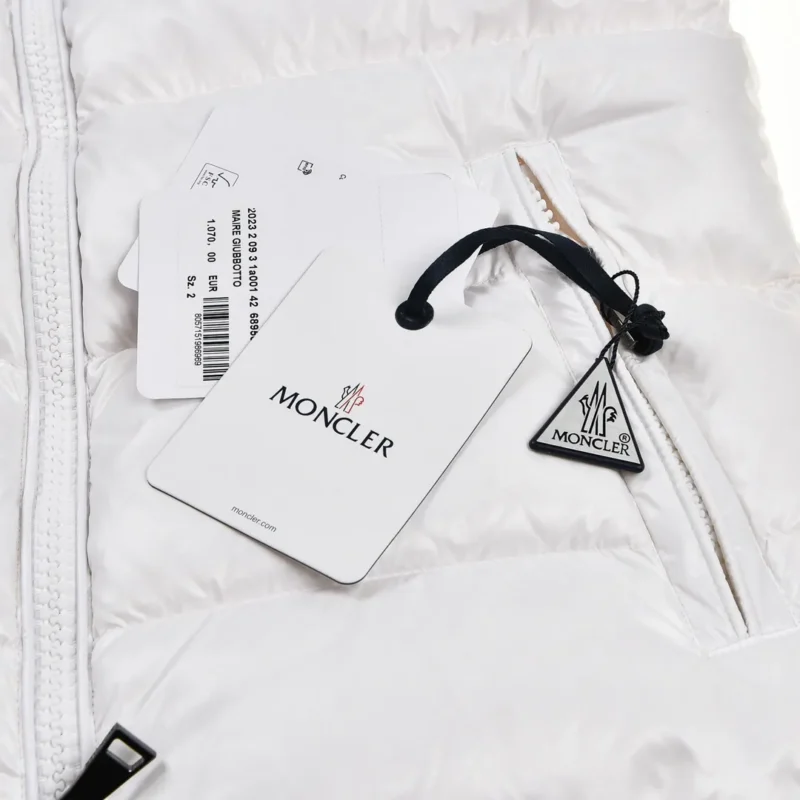 Replica Moncler Maya White Down Jacket Reps - RepLuxe