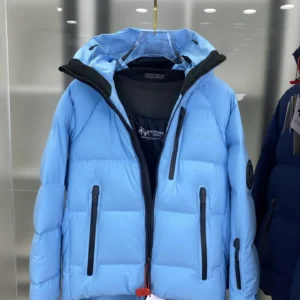 Replica Dior Descente Ski Jacket Light Blue Puffer Reps - RepLuxe