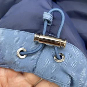 Replica Dior CD Classic Down Jacket Blue Oblique Reps - RepLuxe