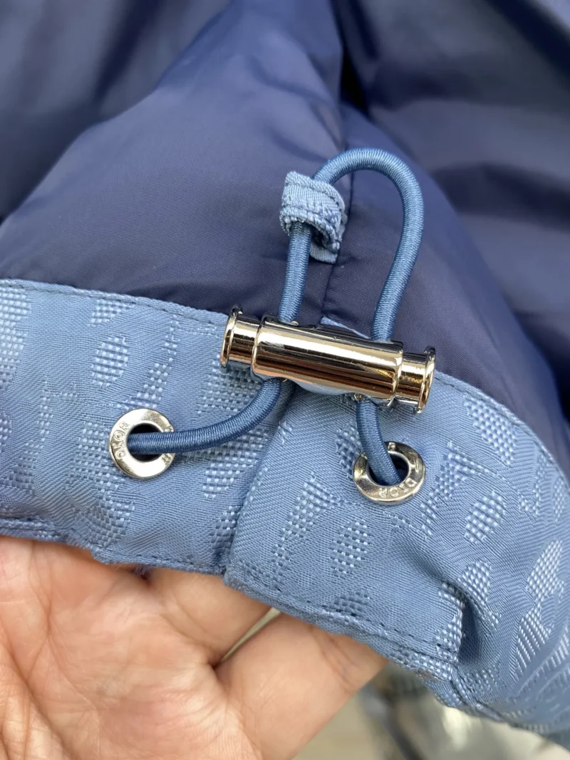 Replica Dior CD Classic Down Jacket Blue Oblique Reps - RepLuxe