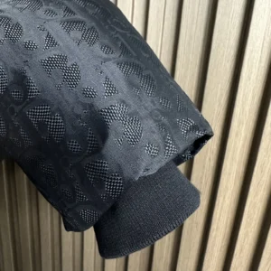Replica Dior Down Jacket Black Logo Series Reps - RepLuxe