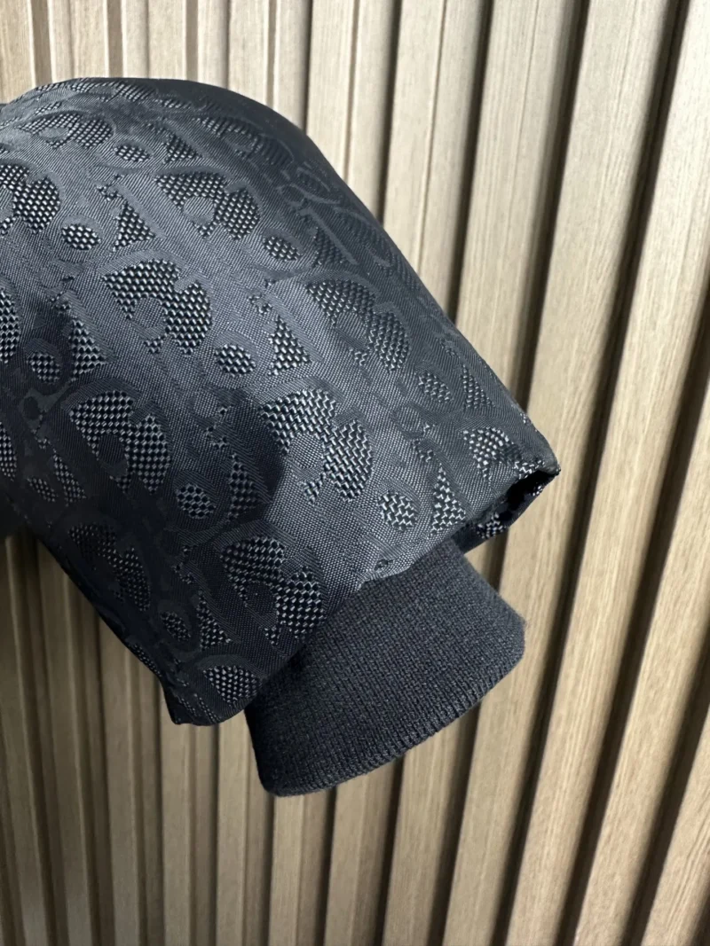 Replica Dior Down Jacket Black Logo Series Reps - RepLuxe