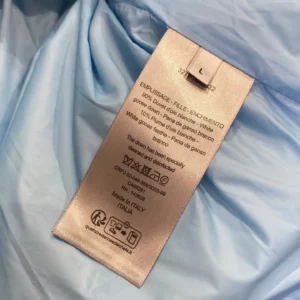 Replica Dior Stand Collar Down Jacket Blue Relaxed Reps - RepLuxe